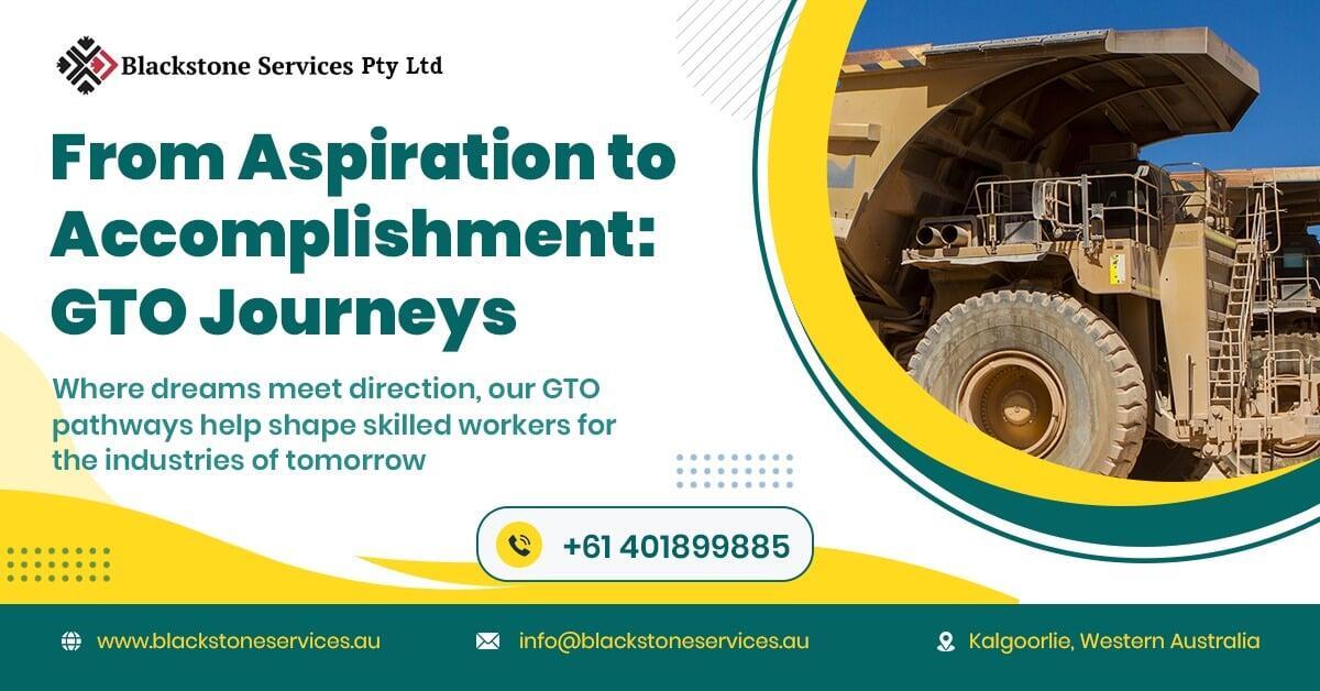 From Aspiration to Accomplishment: GTO Journeys